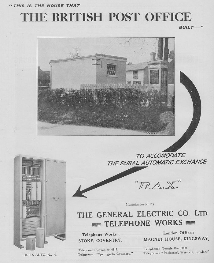 1929 GEC advert
